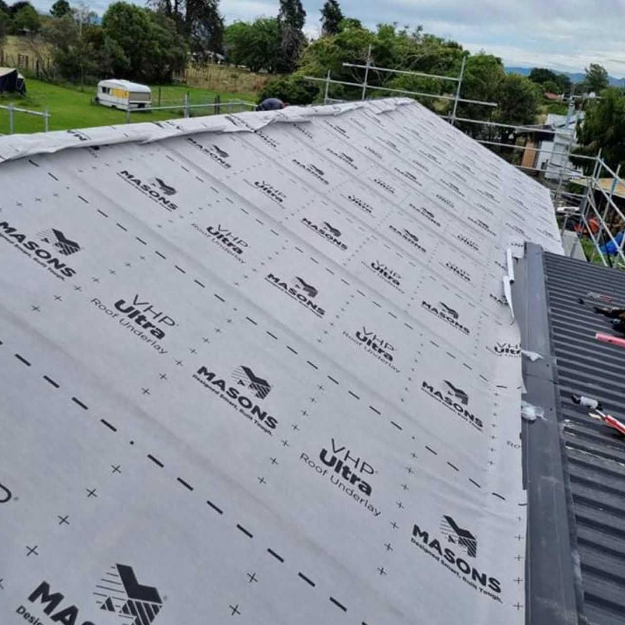 VHP Strong Roof Underlay | Fire Retardant Roof Underlay | Masons New ...